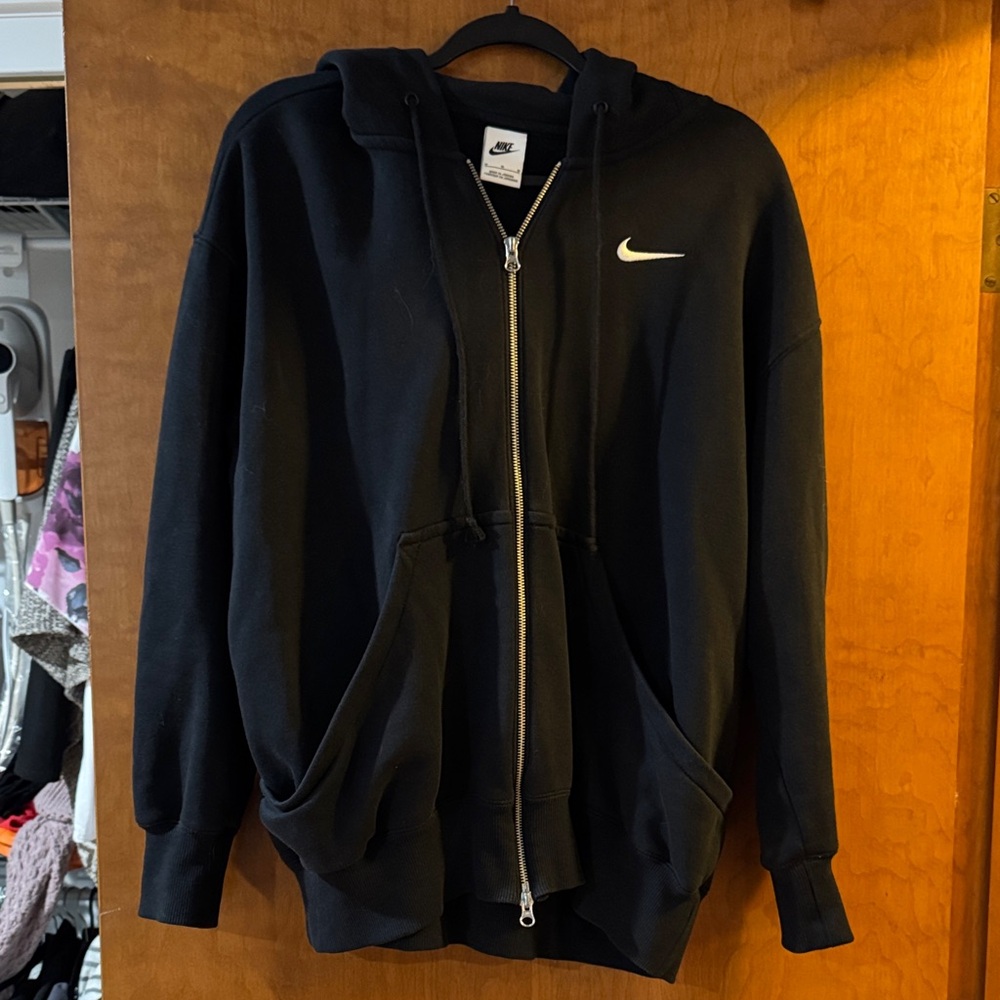 Nike Black Full-Zip Hoodie